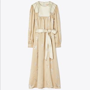 Tory Burch Mushroom silk gown